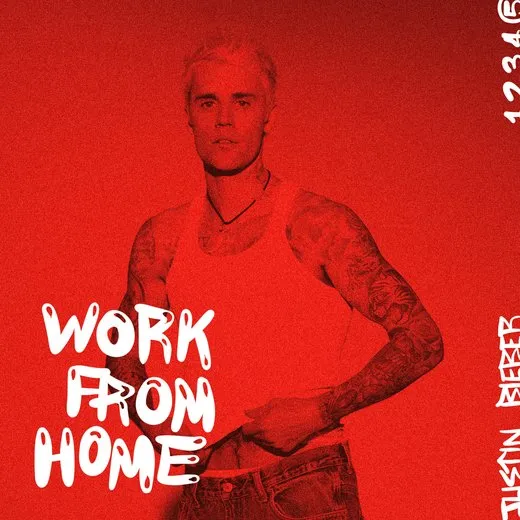 Work From Home von Justin Bieber – Album Cover