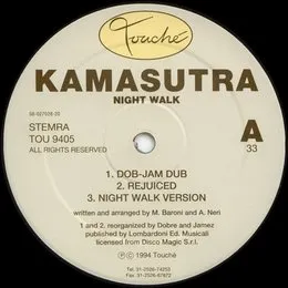 Night Walk von Kamasutra – Cover