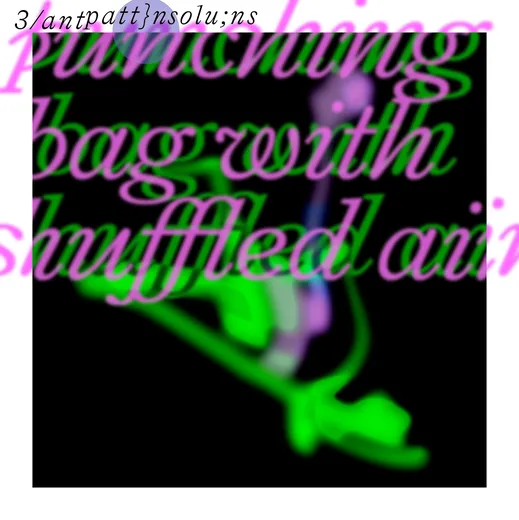 Punching Bag With Shuffled Air
