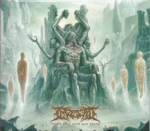 Where Only Gods May Tread von Ingested – Album Cover