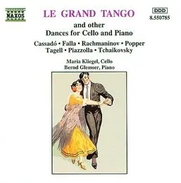 Le Grand Tango and Other Dances for Cello and Piano von David Popper – Album Cover