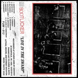 "Live in the Swamp" Tape von Bootlicker – Cover