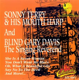 Sonny Terry & His Mouth Harp and Blind Gary Davis, The Singing Reverend (The Stinson Collectors Series) von Sonny Terry – Album Cover