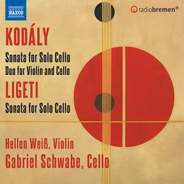 Kodály: Duo / Solo Cello Sonata / Ligeti: Solo Cello Sonata von Hellen Weiss – Album Cover