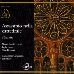 Assassinio nella cattedrale von Leyla Gencer – Album Cover
