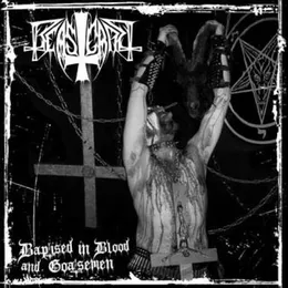 Baptised in Blood and Goatsemen von Beastcraft – Album Cover