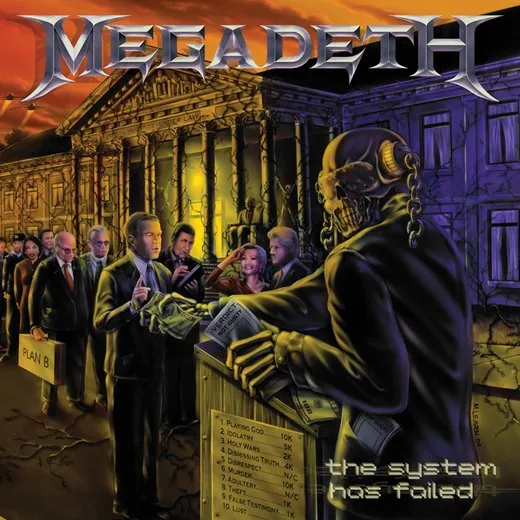 The System Has Failed von Megadeth – Album Cover