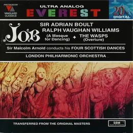 Ralph Vaughan-Williams: Job, A Masque for Dancing / The Wasps / Malcolm Arnold: Four Scottish Dances von Malcolm Arnold – Album Cover