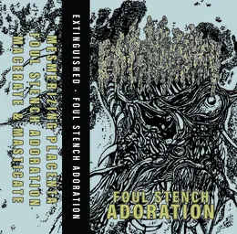 Foul Stench Adoration von Extinguished – Cover