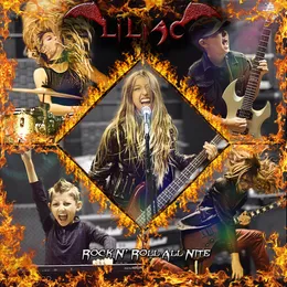 Rock N' Roll All Nite von Liliac – Cover