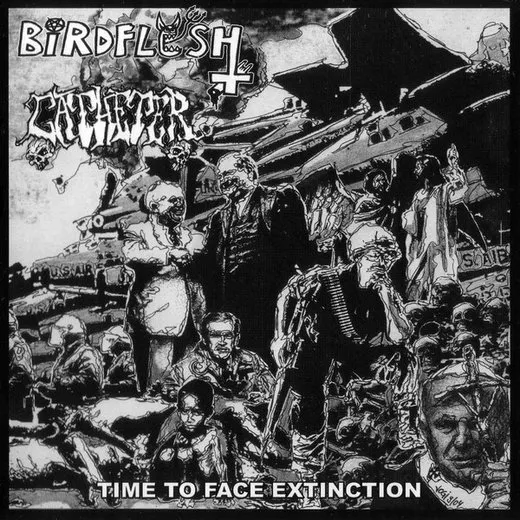 Time to Face Extinction von Catheter – Album Cover