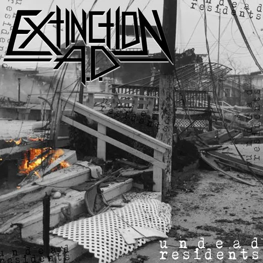 Undead Residents von Extinction A.D. – Album Cover