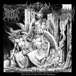 Emissaries of the Darkened Call – Three Nails in the Coffin of Humanity von Black Altar – Album Cover