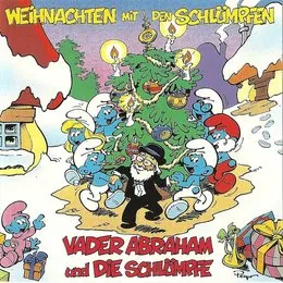 Weihnachten mit den Schlümpfen von Vader Abraham – Album Cover