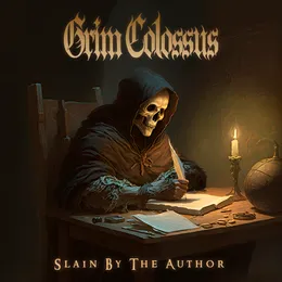 Slain by the Author von Grim Colossus – Cover