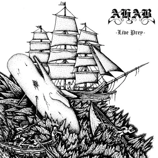 Live Prey von Ahab – Album Cover