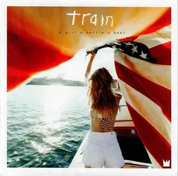 a girl a bottle a boat von Train – Album Cover