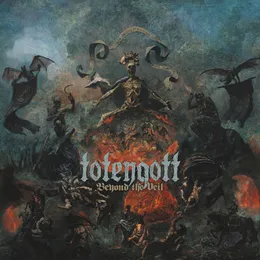 Beyond the Veil von Totengott – Album Cover