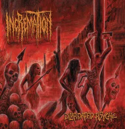 Dilapidated Psyche von Incremation – Album Cover