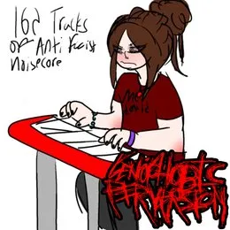 162 Tracks of Anti-Fascist Noisecore von Genophobic Perversion – Album Cover