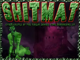 Cyber Castle of the Virgin Zombie Time Barbarians IIV von Shitmat – Album Cover
