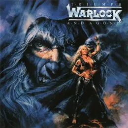 Triumph and Agony von Warlock – Album Cover