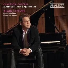 Mathieu: Trio & Quintette / Chausson: Concert von André Mathieu – Album Cover