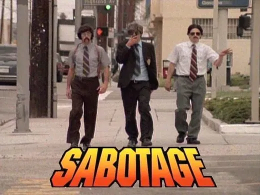 Sabotage von Incendiary – Cover