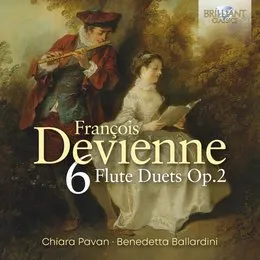 6 Flute Duets, op. 2 von François Devienne – Album Cover