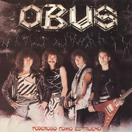 Poderoso como el trueno von Obús – Album Cover