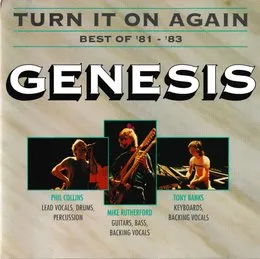 Turn It On Again: Best of ’81–’83 von Genesis – Album Cover