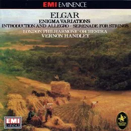 Enigma Variations / Introduction & Allegro for Strings / Serenade for Strings von Edward Elgar – Album Cover