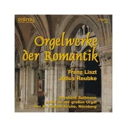 Orgelwerke der Romantik von Franz Liszt – Album Cover