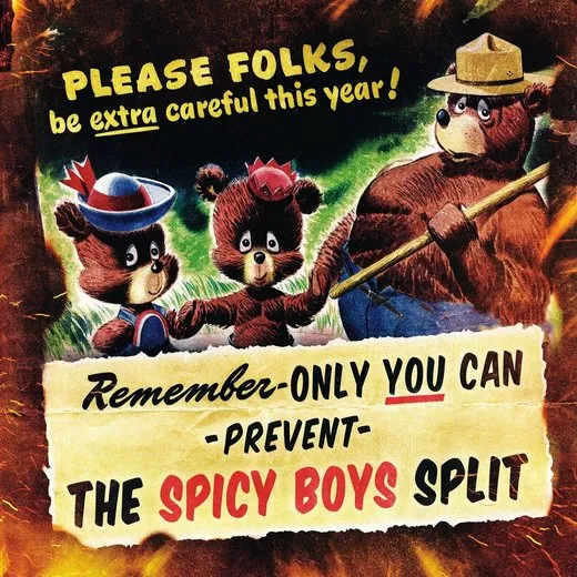 The Spicy Boys Split von 156/Silence – Album Cover