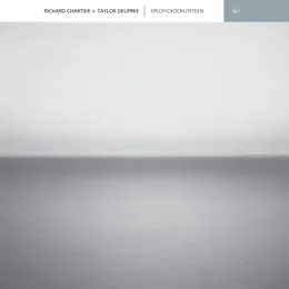 Specification.Fifteen von Richard Chartier – Album Cover