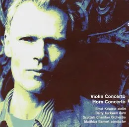 Violin Concerto / Horn Concerto von Ernst Kovacic – Album Cover
