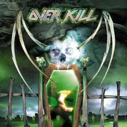 Necroshine von Overkill – Album Cover