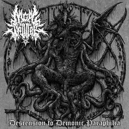 Descension to Demonic Paraphilia von Angel Splitter – Album Cover