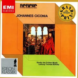 Ciconia: Studio Der Frühen Musik, Thomas Binkley von Thomas Binkley – Cover