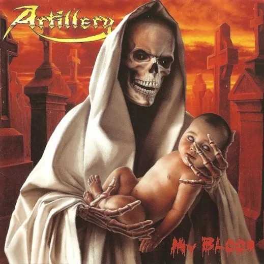 My Blood von Artillery – Album Cover