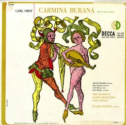 Carmina Burana von Carl Orff – Album Cover