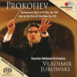 Symphony no. 5 / Ode to the End of the War von Владимир Михайлович Юровский – Album Cover