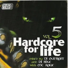 Hardcore For Life Vol. 5 von MC Rage – Cover