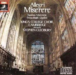 Miserere von Gregorio Allegri – Album Cover