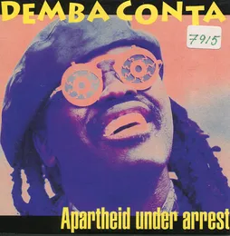 Apartheid Under Arrest von Demba Conta – Cover