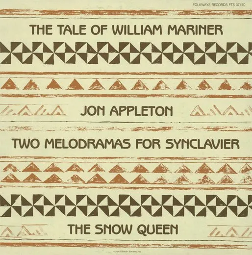 Two Melodramas for Synclavier