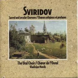 Sacred and secular Choruses von Георгий Свиридов – Album Cover
