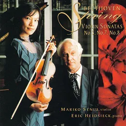 Spring: Violin Sonatas no. 5, no. 7, no. 8 von Éric Heidsieck – Album Cover