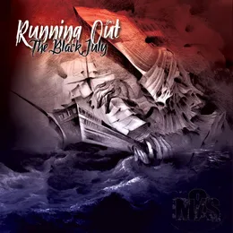 Running Out the Black July von 8m/s – Album Cover