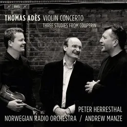 Violin Concerto / Three Studies from Couperin von Peter Herresthal – Album Cover